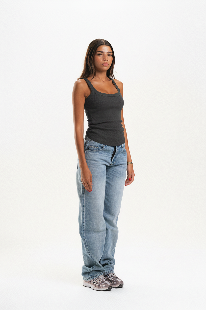 Square Neck Tank Top