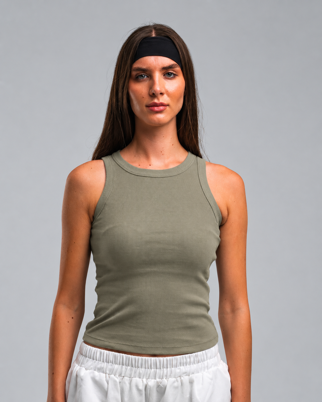 Crewneck Tank Top