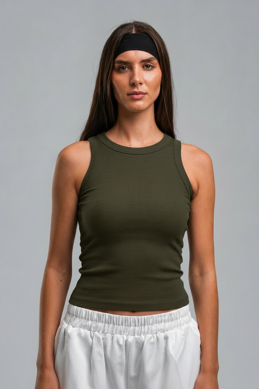 Crewneck Tank Top