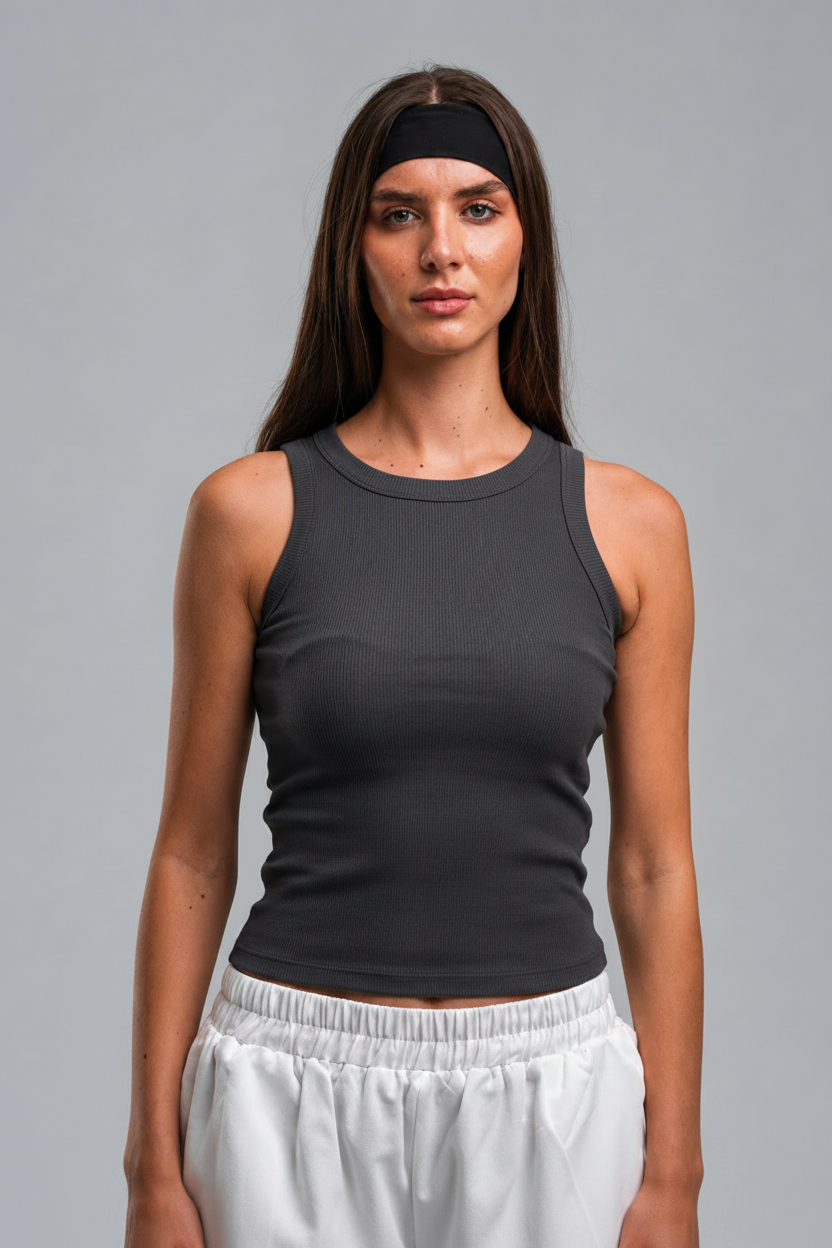 Crewneck Tank Top