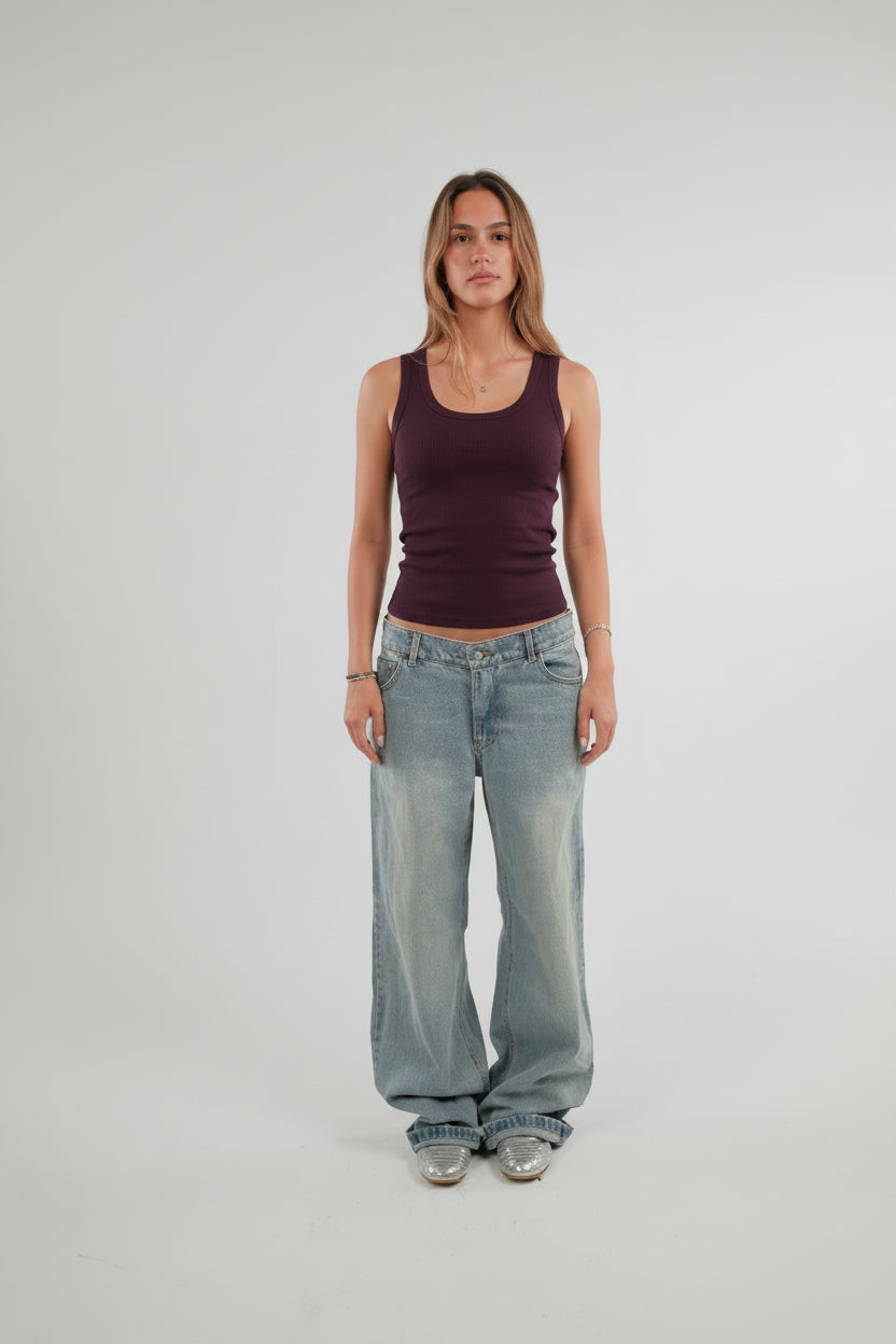 U-Shaped Tank Top