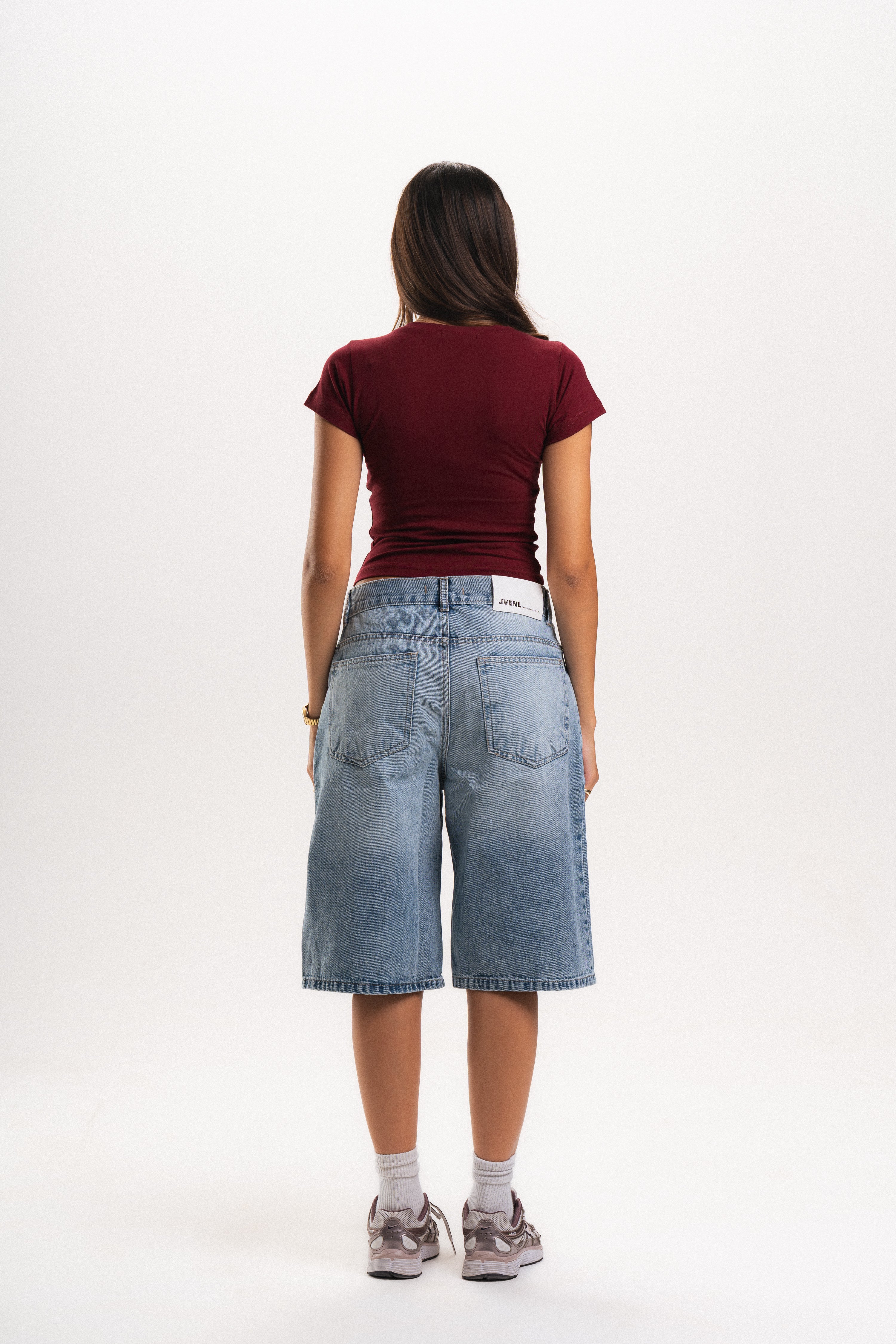 V-Neck Tight Short Sleeve Top