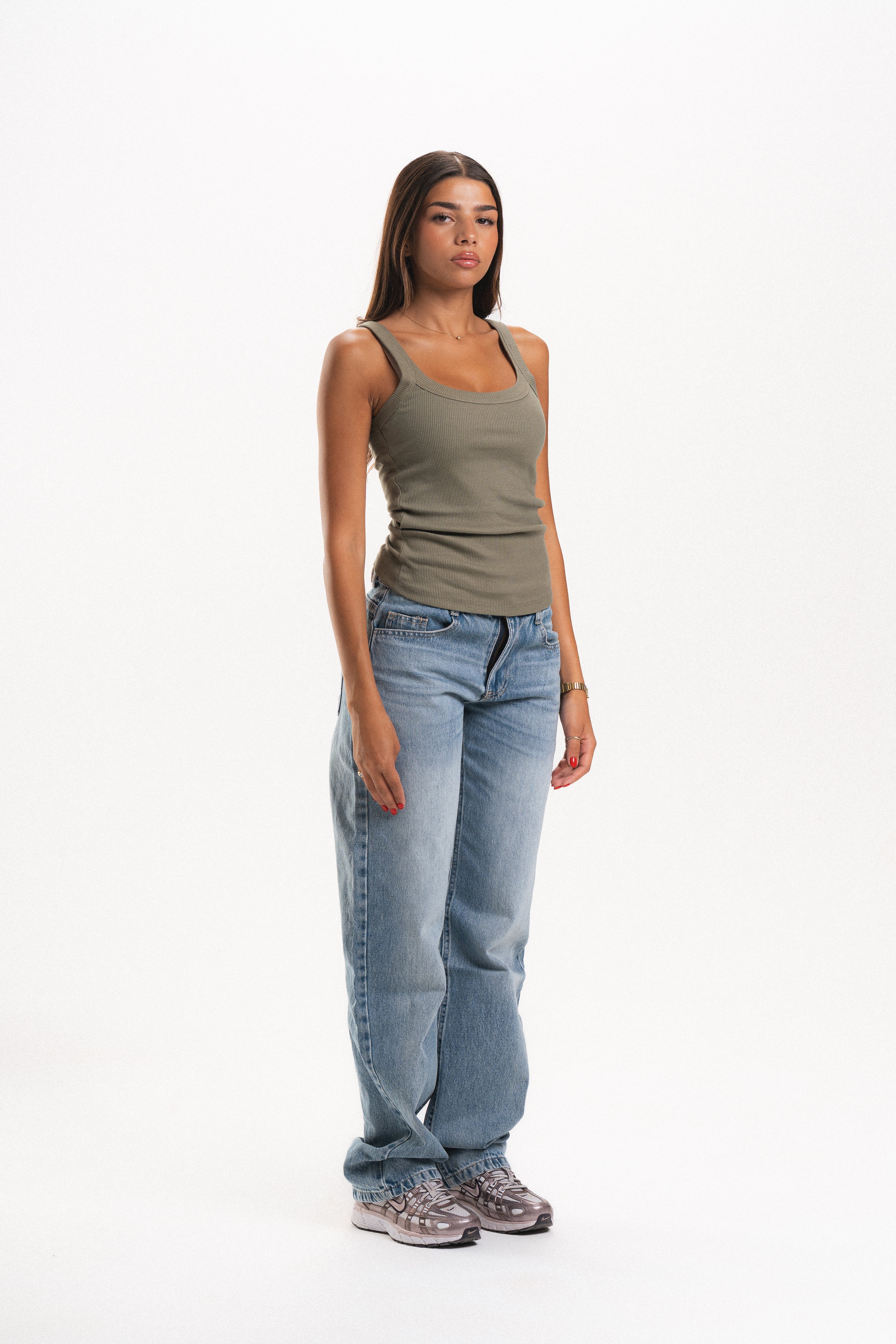 Square Neck Tank Top