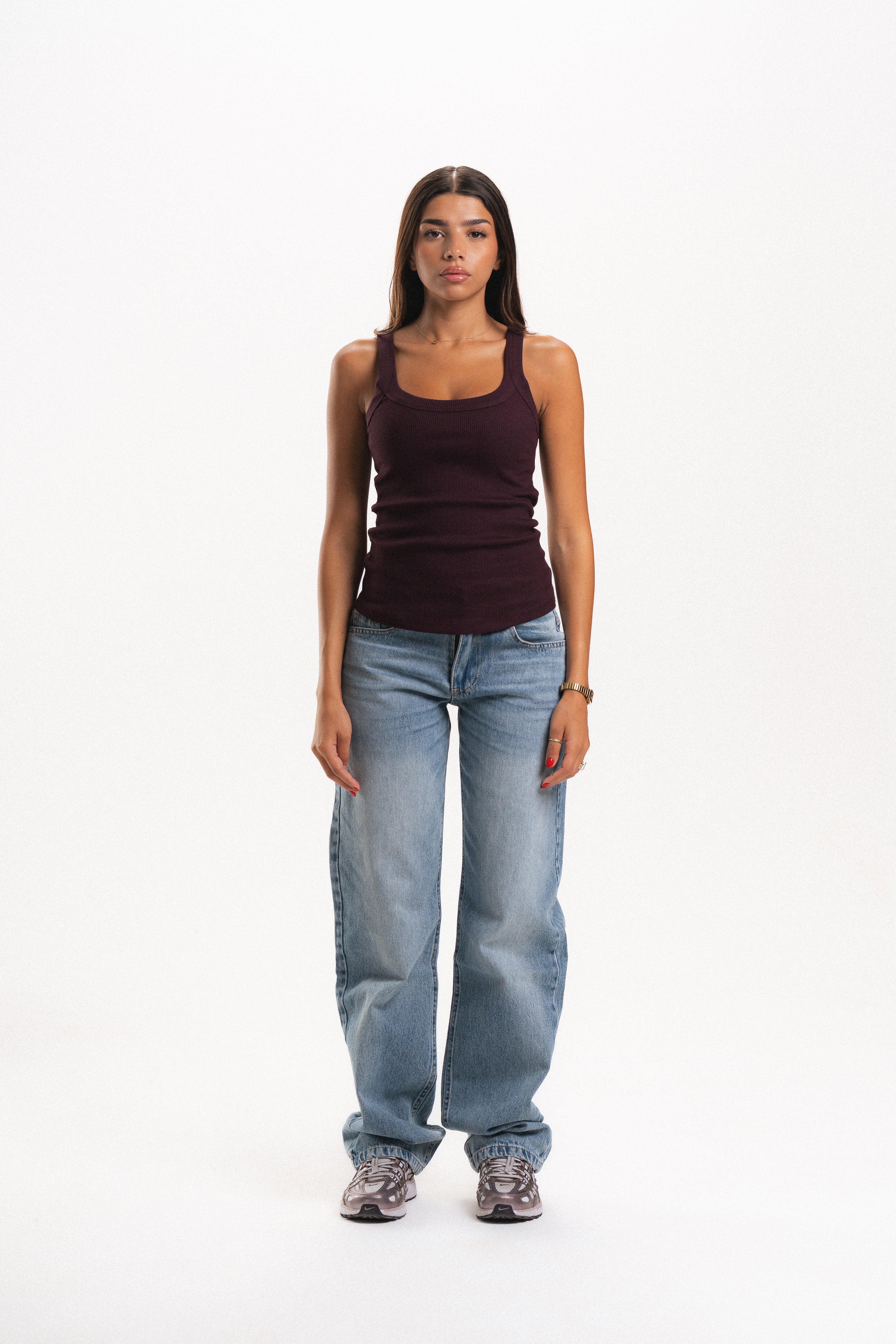Square Neck Tank Top